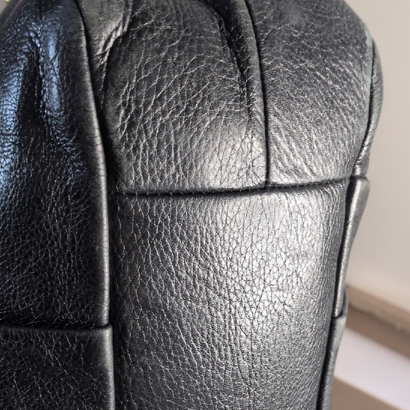 Coach Madison Maggie Black Soft Leather Shoulder Bag - Picture 6 of 14